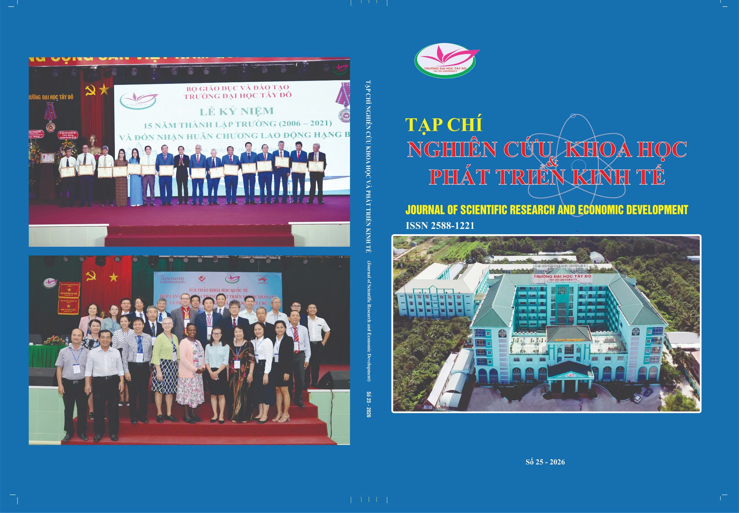 Tạp chí Nghiên cứu khoa học và Phát triển kinh tế Trường Đại học Tây Đô 